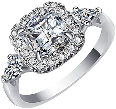 Anel de metal com diamantes com diamantes jóias de moda simples acessórios populares multi -anéis para mulheres