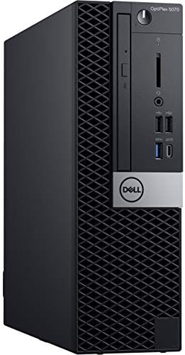 Dell Optiplex 5070 Desktop Computer - Intel Core i5-9500 - 8 GB de RAM - 256 GB SSD - Pequeno fator de forma