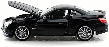 Bburago Mercedes -Benz SL65 AMG, Black 21066 - 1/24 Diecast Model Model Toy Car Car