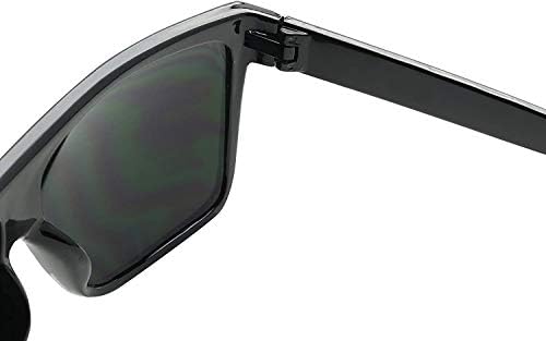 Shadyveu Super Lente Black Lente Black Top Quadrado Oversiza Melas de enxaqueca Blackout Glasses Retro Sunglasses