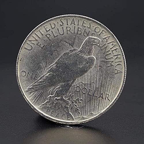 Estátua dos Estados Unidos 1928 Estátua da Liberdade comemorativa Coin Dollar Dollar Liberty Eagle Silver redonda moeda estrangeira Long Yang Coleção Antique Cópia para Decoração do escritório da sala de casa