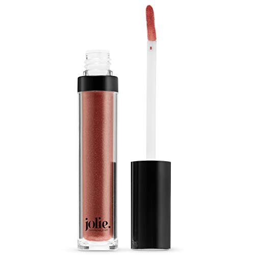 Jolie Cosmetics pura colorida Lip Plumping Gloss com complexo de gordura labial 3D