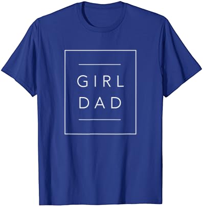 Mens pai de meninas orgulhosas garotas novas, filha, filha do dia dos pais, camiseta de presente