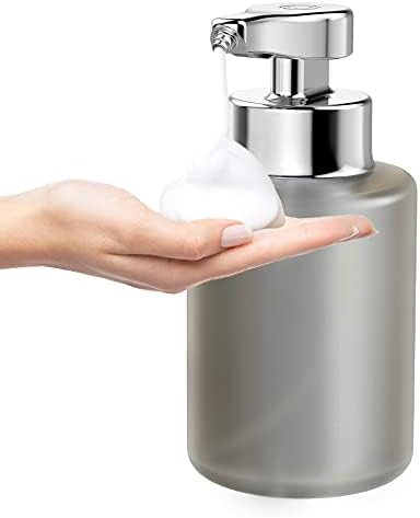 Dispensador de sabão automático simrático, 11 oz de espuma de espuma de 11 oz dispensador de sabão à prova d'água dispensador