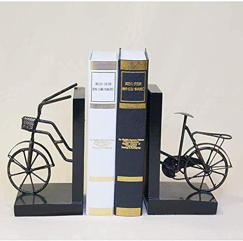 GAXQFEI ASSKANAER ESTILO VINTAGE VINTAGE Classic BookendEnds Art Bookend Resin Ornamentos Decoração Livros prateleiras de decoração
