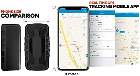Dispositivo de rastreamento de carros de rastreamento GPS de GPS oculto com software caminhão em tempo real, ativo, idosos, rastreador