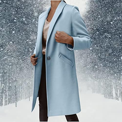 Zl geqinai sobre casaco feminino um botão sobretudo perde roupas longas de roupas casuais elegantes casacos de trincheira