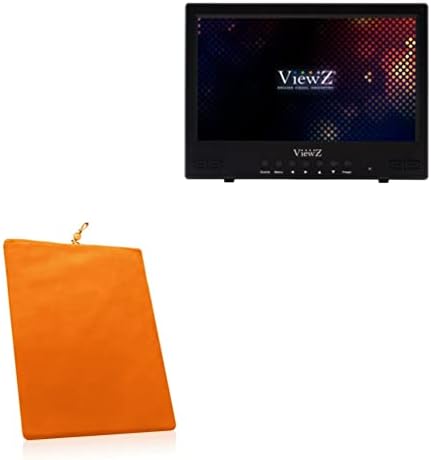 Caixa de ondas de caixa para Viewz VZ -101RTC - Bolsa de veludo, manga de tecido de veludo macio com cordão para vista VILG.