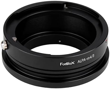 Adaptador de montagem da lente Fotodiox - Lente SLR ALPA de 35 mm para Micro -4/3 Mount Mirrorless Camera Adapter