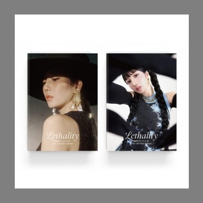 Dreamus Kwon Eun Bi letalidade 3º mini álbum CD+Photobook+Livreto+Fotocard+Mensagem Polaroid+Filme Photo+Rastreamento