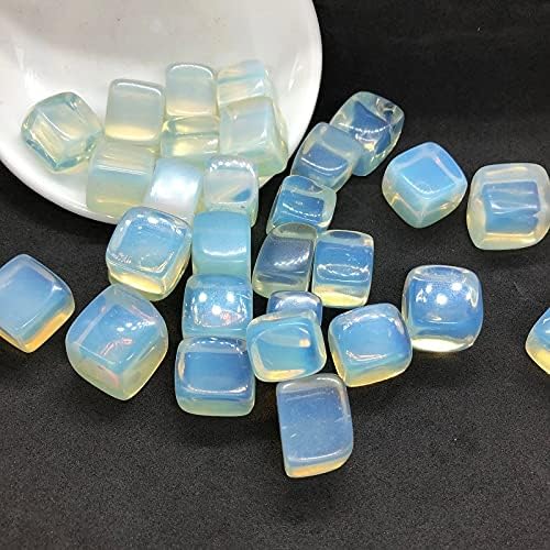 Heeqing AE216 100G Natural White Opal Rock Stovel Cristal Polido Lucky Pofres
