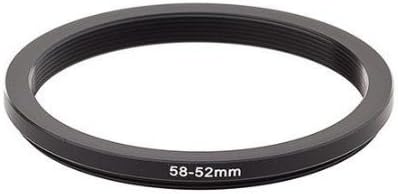 58MM & 52MM 0.30x FishEye Conversion Lens with Macro for Nikon D3100, D3200, D3300, D5000, D5100, D5200, D5300, D5500, D7000, D7100, D7200, D90, D300, D600, D610, D700, D750, D800, D810 DSLR Câmera