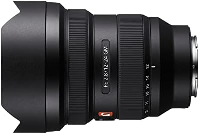 Sony Fe 12-24mm f2.8 g mestre de quadro completo e alfazem de armação de artesas constantes lentes zoom, preto