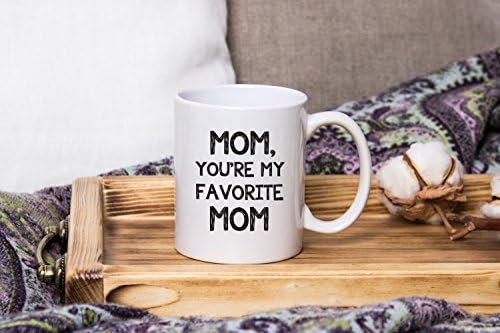 Mãe, você é minha caneca de café engraçada favorita - presentes do dia das mães da filha, filho - Melhor Mãe Presentes
