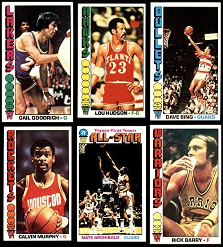 1976-77 Topps Basketball Complete Conjunto Ex/Mt+