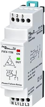 SFAFT FKV-11N 3 * 380VAC com falha de fase trifásica neutra, relé de assimetria de fase