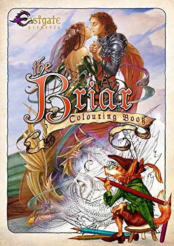 Briar Mystical Coloring Book para todas as idades!