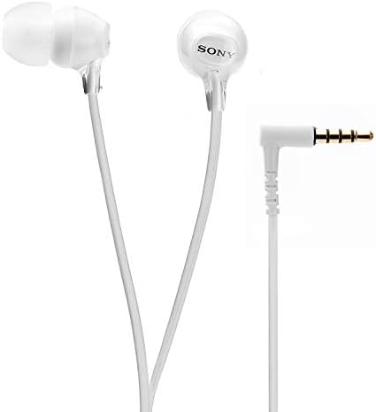 Sony Mdrex15ap Moda Color Ex Series Earbud fone de ouvido com microfone
