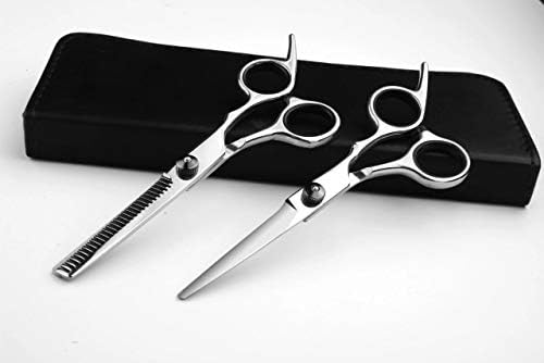 Hairs Scissors Hairdressing Conjunto de cabeleireiro profissional Ferramenta de cabeleireiro para homens e mulheres Kit de tesoura barbeiro definido para barbeiro, salão e casa