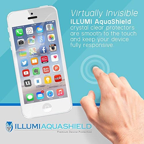 Illumi Aquashield Screen Protector Compatível com BlackBerry Passport No Bubble Definition Alta Definição Filme TPU flexível