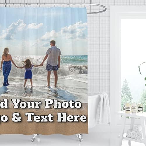 Cortina de chuveiro personalizada sinsoledad, cortina de chuveiro personalizada carrega imagem de fotografia de fotografia de fotografia