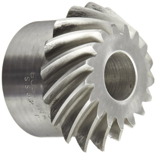 Boston Gear Ss82-P engrenagem de pinhão em espiral, 2: 1, 0,750 , poço de 8, 17 dentes, ângulo espiral de 35 graus, aço