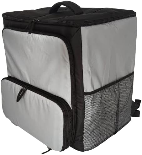 60L XL Backpack de mochila grande entrega de alimentos Backpack Expandível Bolsa de pizza à prova d'água para Uber Eats Grubhub Térmico Saco de Alimentos Para Bicicleta para Praia, Piquenique, Camping Ubereats DoorDash…