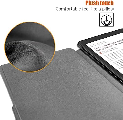 Caso para Kindle Paperwhite 1/2/3Gen, Case PU Flip Folio Cover Para Kindle Paperwhite e-Reader Smart Wake/Sleep Função, Maple