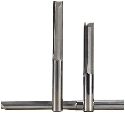 Cortador de moagem de superfície 6 mm de haste 2 flautas ligas tungstênio carboneto moinho de moagem de moagem de moinho de extremidade 17mm-52mm para ferramentas CNC de cortador de madeira de metal