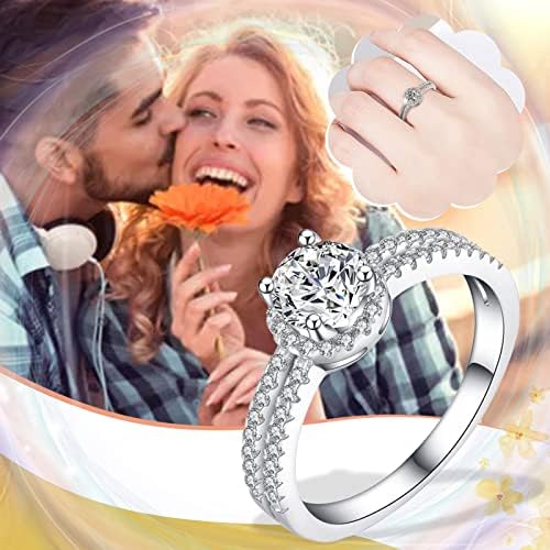 Anel simples para mulheres anel de zircão brilhante para mulheres Jóias de moda Acessórios populares para mulheres anéis de animais para homens