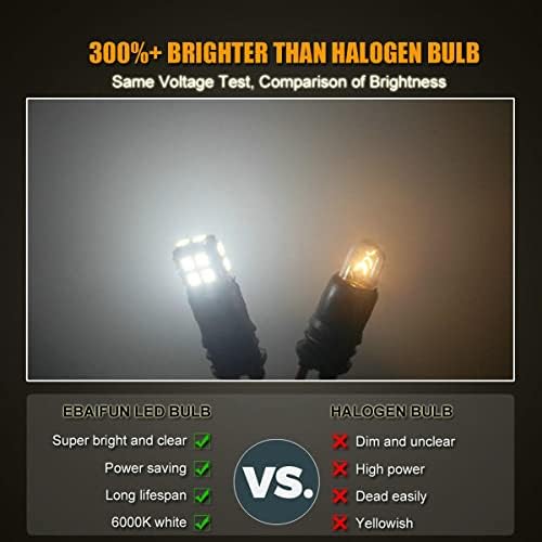 360 ° Iluminação T10 194 2825 LED BULB BRANCO 6000K 12V Super Brilhante 158 160 168 175 W5W 168Na 194na Substituição