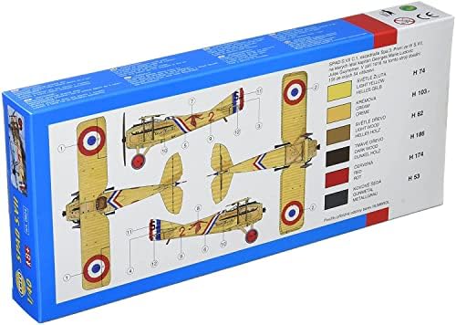 SEMAR SMC40824 1/40 Primeira Guerra Mundial SPAD SPAD S.7 Modelo de plástico de caça biplane