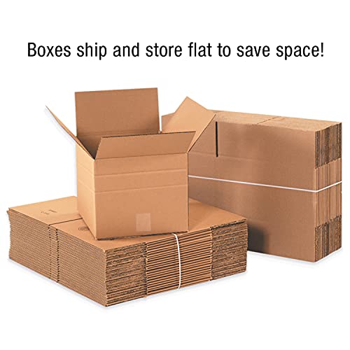 Caixas Fast BFMD241331 Caixas de remessa de papelão com várias profundidades, 24 x 13 x 31 , se encaixa em malas de tamanho padrão, kraft