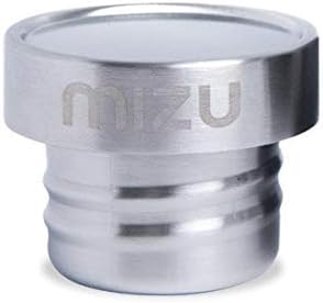 Mizu - Caps de aço inoxidável de assinatura | Se encaixa em garrafas de água M5, M8 e V8 | Livre de BPA
