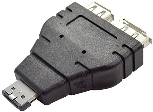 ESATAP MASCO COMBO PARA USB 2.0 Um adaptador feminino feminino + esata