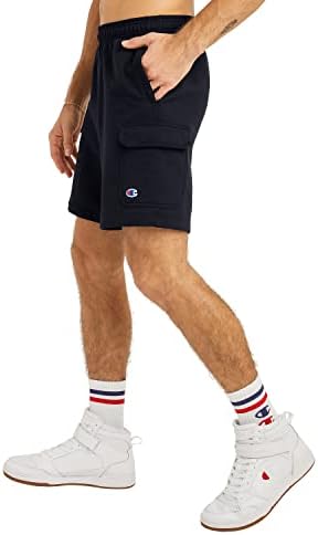 Campeão de shorts de carga masculino para homens, shorts de carga com bolsos de carga para homens, 8