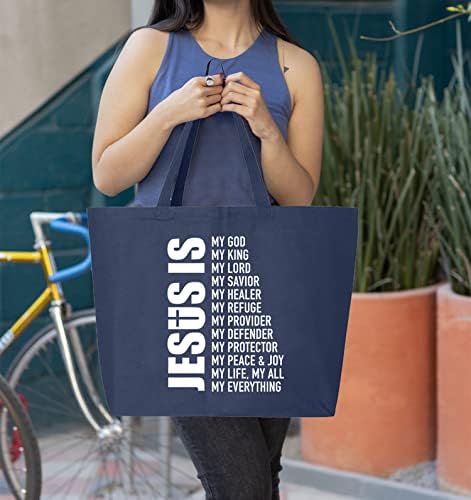 Shop4eves Jesus é minha bolsa de sacola de tudo de tudo.