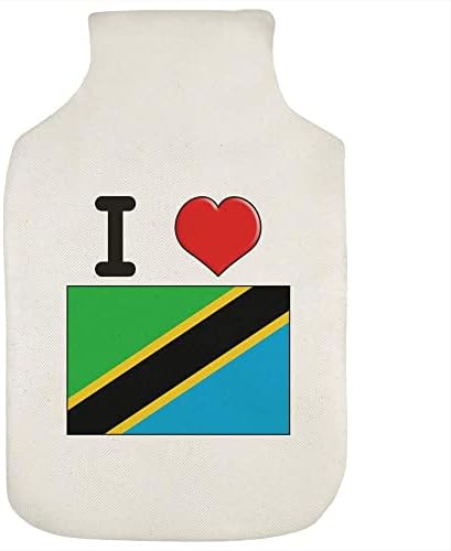 Azeeda 'eu amo a tampa da garrafa de água quente da Tanzânia