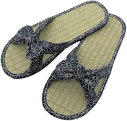 Slippers slides para mulheres senhoras palha tapa chinelos casuais vasta de arco grama sandálias de moda home chinelos