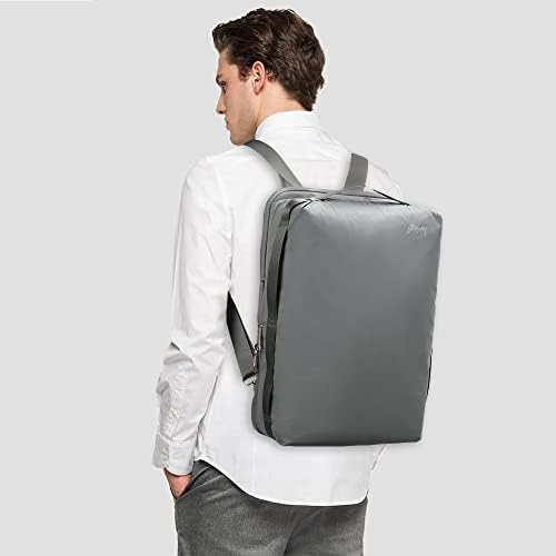 Seja mochila de laptop leve inteligente de laptop de 15,6 polegadas com compartimento de computador à prova de choque, mochila casual