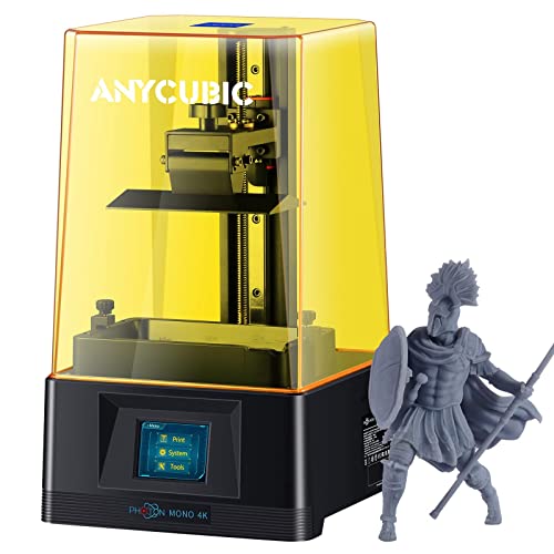 Anycubic Photon Mono 4K Resina 3D Impressora + Anycubic 3D Impressor Resin Black 500g