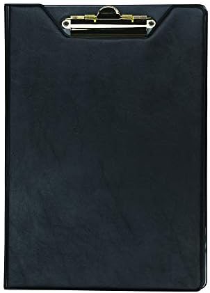 Samsill Value Padfolio com quadro de transferência, plataforma de escrita em tamanho de carta, preto