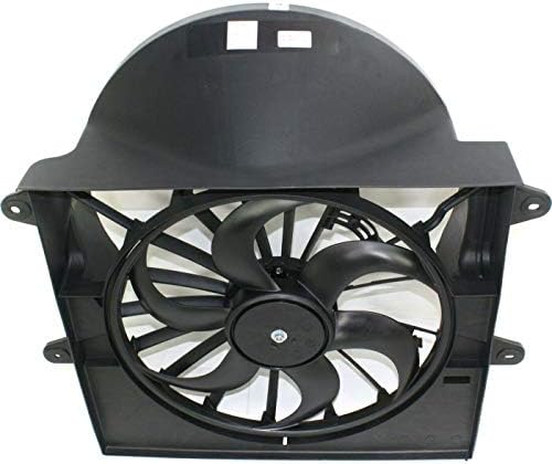 Ventilador de resfriamento do radiador SCKJ Compatível com o motor W/Blade e Sraga 3.7L/4.7L