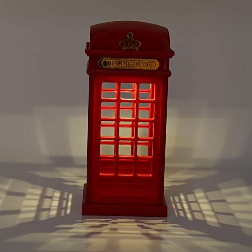 Lâmpada de mesa Syrisora ​​Creative Retro Classic Telephone Night Light Touch Sensor Touch Dimmable Amarelo LED LED