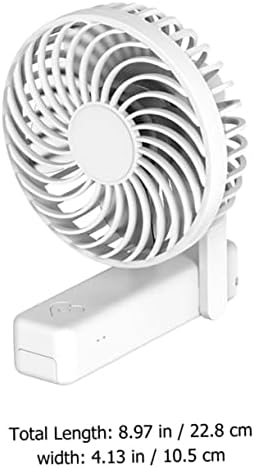 Solustre Mini dobring ventilador portátil ventilador portátil portátil ventilador dobrável ventilador sem lâmina fã de