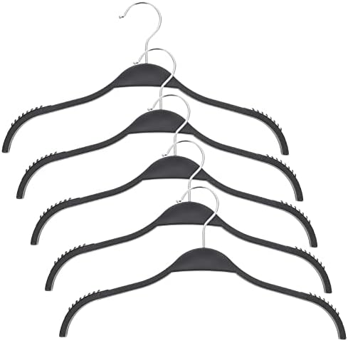 Upkoch Roupas Cabide pesado Cabines de casaco 5pcs cabides de plástico para roupas de roupas para cabos de vestidos de vestidos cabides de casaco doméstico cabides de cabide múltiplos cabides