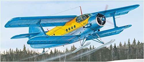 Barom CV48005 Antonov An-2 Colt Biplane Transporter Ski Tipo Modelo de plástico