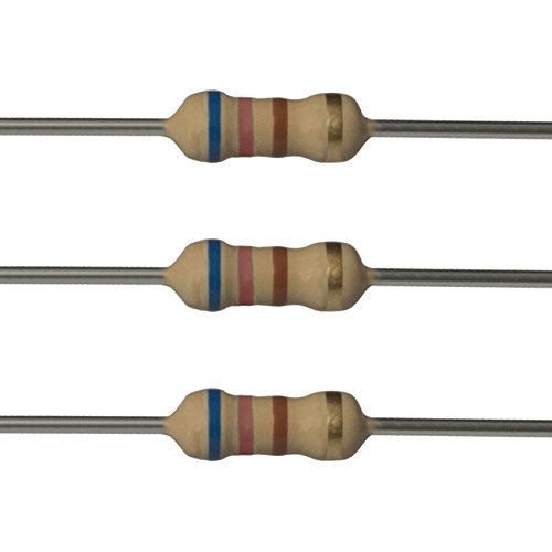 Projetos E 1000EP514620R 620 OHM Resistores, 1/4 W, 5%