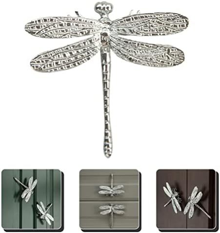 Gaveta doiTool puxa gaveta puxa o gabinete de libélula maçaneta por porta de animal porta decorativa gaveta maçaneta para cozinha