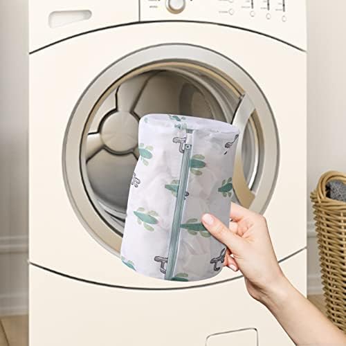 Bolsas de lavanderia de malha fina durável para delicados com zíper premium de armazenamento de viagem Organize sacos de lavagem de roupas para máquina de lavar roupa de lavanderia